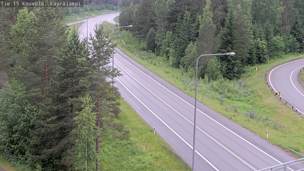 Kelikamerat Kuva Tie 15 Kouvola, Käyrälampi, Kouvola, Kymenlaakso