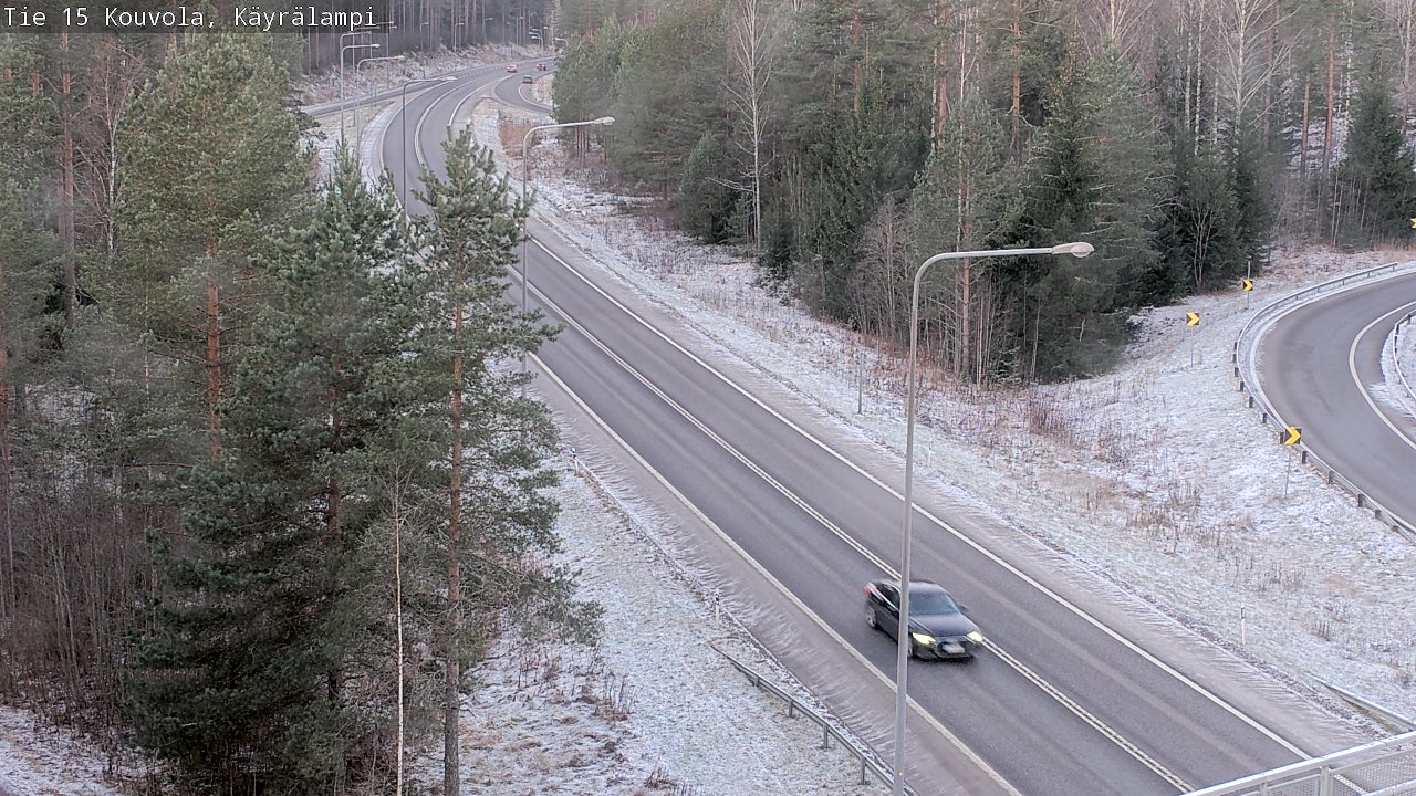 Kelikamerat Kuva Tie 15 Kouvola, Käyrälampi, Kouvola, Kymenlaakso
