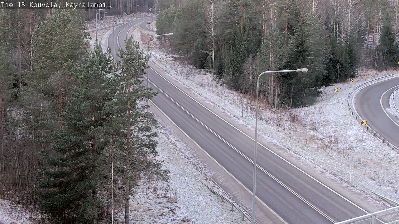 Kelikamerat Kuva Tie 15 Kouvola, Käyrälampi, Kouvola, Kymenlaakso