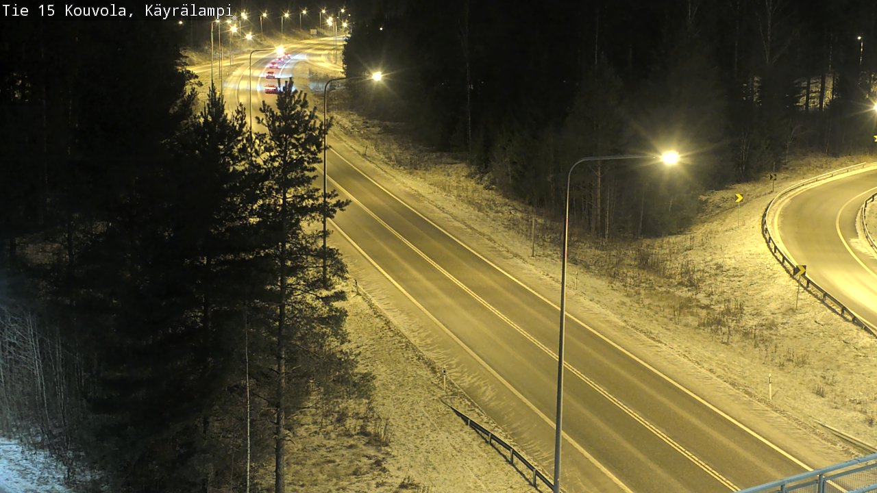 Kelikamerat Kuva Tie 15 Kouvola, Käyrälampi, Kouvola, Kymenlaakso