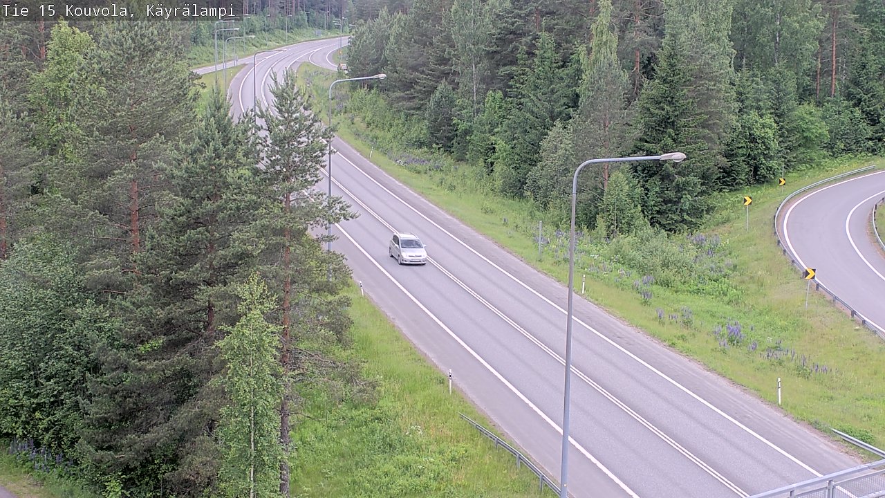 Kelikamerat Kuva Tie 15 Kouvola, Käyrälampi, Kouvola, Kymenlaakso