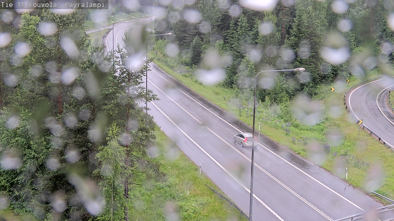 Kelikamerat Kuva Tie 15 Kouvola, Käyrälampi, Kouvola, Kymenlaakso