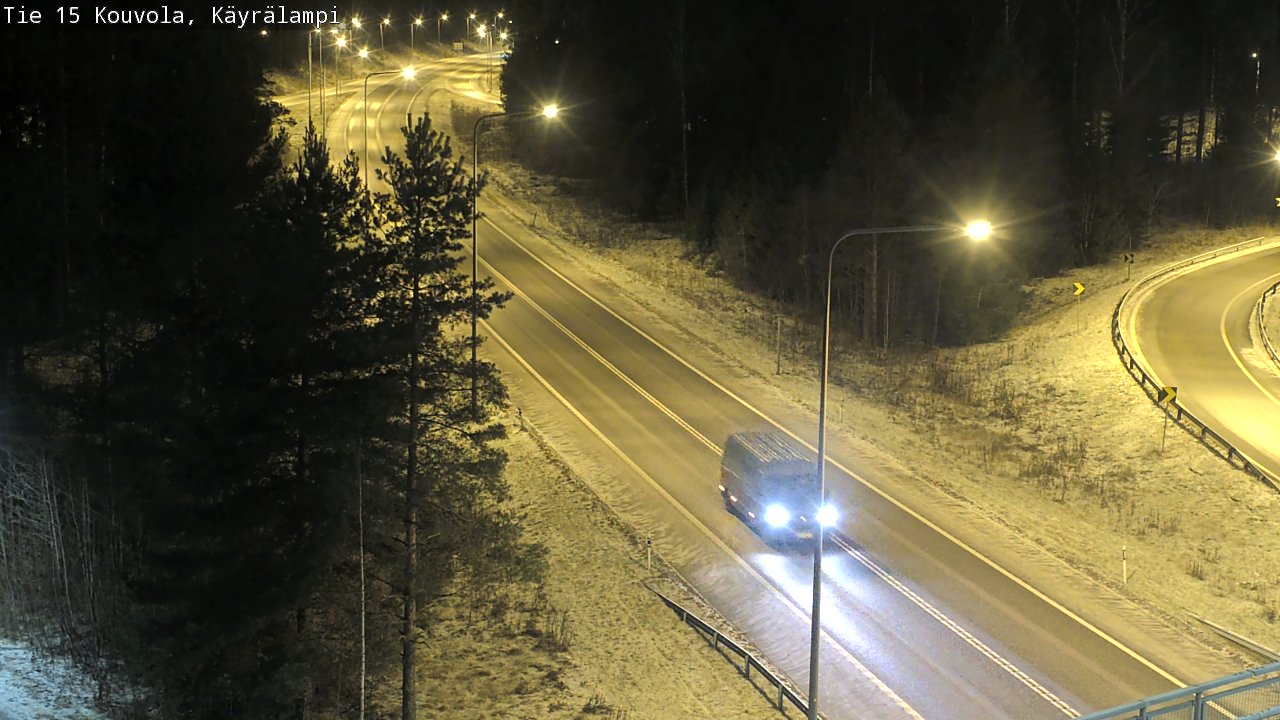 Kelikamerat Kuva Tie 15 Kouvola, Käyrälampi, Kouvola, Kymenlaakso