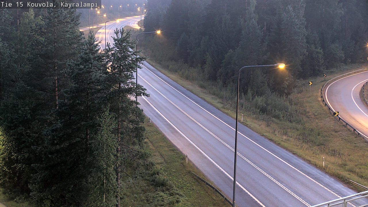 Kelikamerat Kuva Tie 15 Kouvola, Käyrälampi, Kouvola, Kymenlaakso