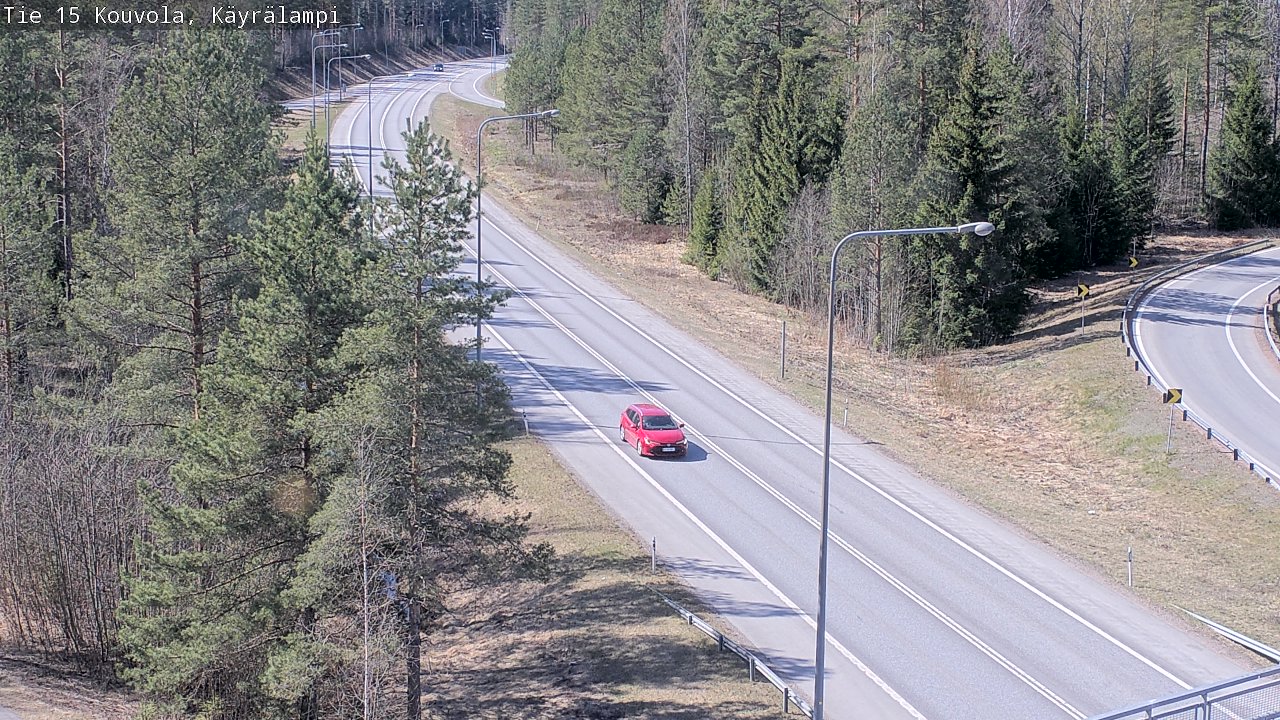 Kelikamerat Kuva Tie 15 Kouvola, Käyrälampi, Kouvola, Kymenlaakso