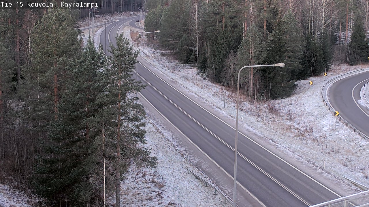 Kelikamerat Kuva Tie 15 Kouvola, Käyrälampi, Kouvola, Kymenlaakso