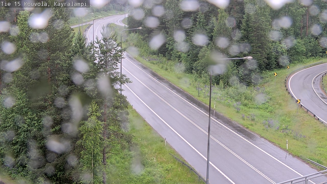 Kelikamerat Kuva Tie 15 Kouvola, Käyrälampi, Kouvola, Kymenlaakso