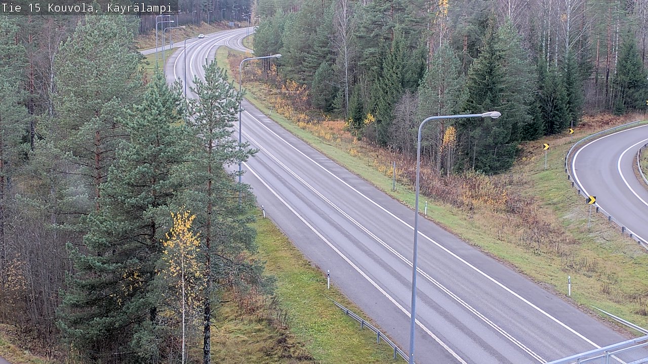 Kelikamerat Kuva Tie 15 Kouvola, Käyrälampi, Kouvola, Kymenlaakso