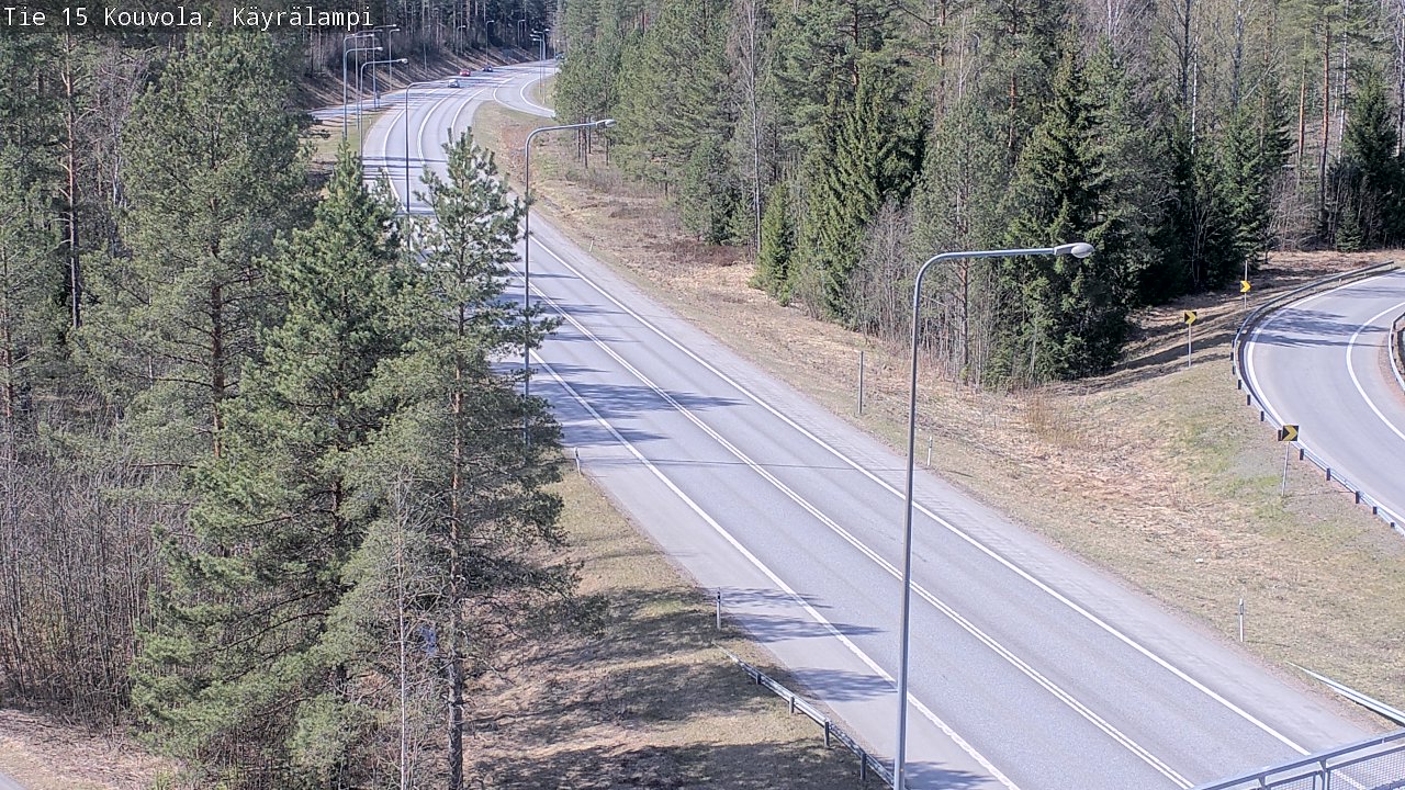 Kelikamerat Kuva Tie 15 Kouvola, Käyrälampi, Kouvola, Kymenlaakso