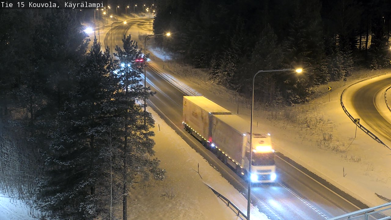 Kelikamerat Kuva Tie 15 Kouvola, Käyrälampi, Kouvola, Kymenlaakso