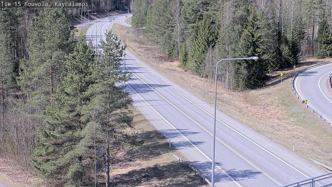 Kelikamerat Kuva Tie 15 Kouvola, Käyrälampi, Kouvola, Kymenlaakso