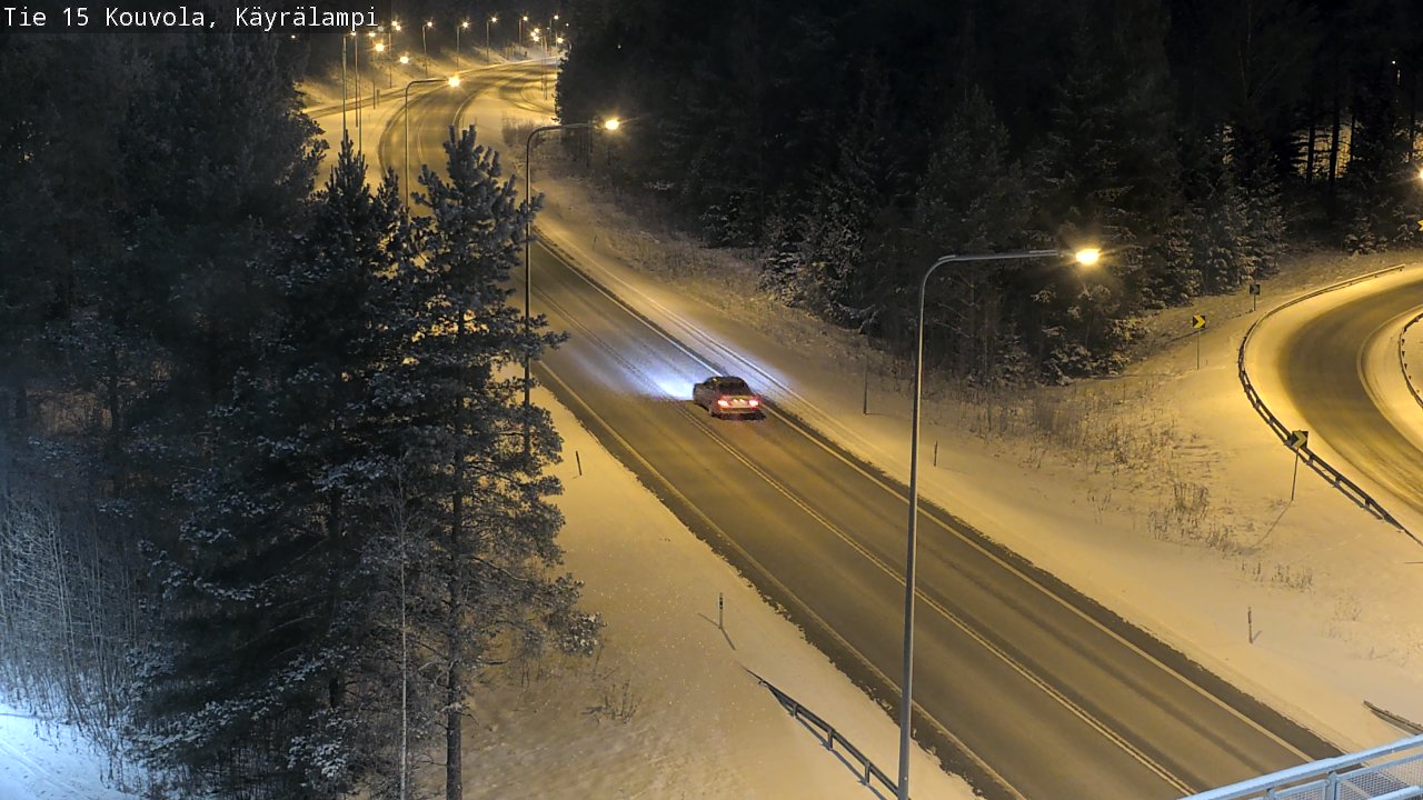 Kelikamerat Kuva Tie 15 Kouvola, Käyrälampi, Kouvola, Kymenlaakso