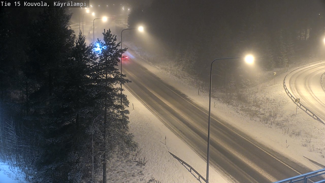Weather Camera Image Road 15 Kouvola, Käyrälampi, Kouvola, Kymenlaakso