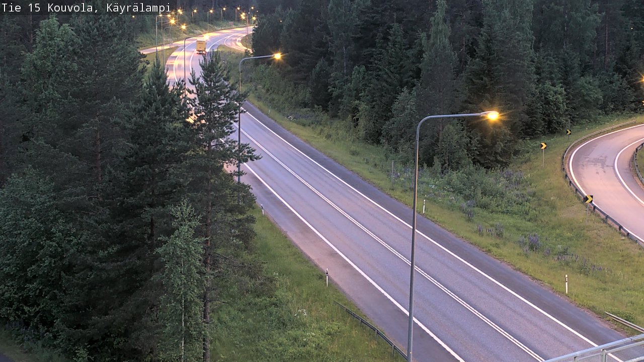 Kelikamerat Kuva Tie 15 Kouvola, Käyrälampi, Kouvola, Kymenlaakso