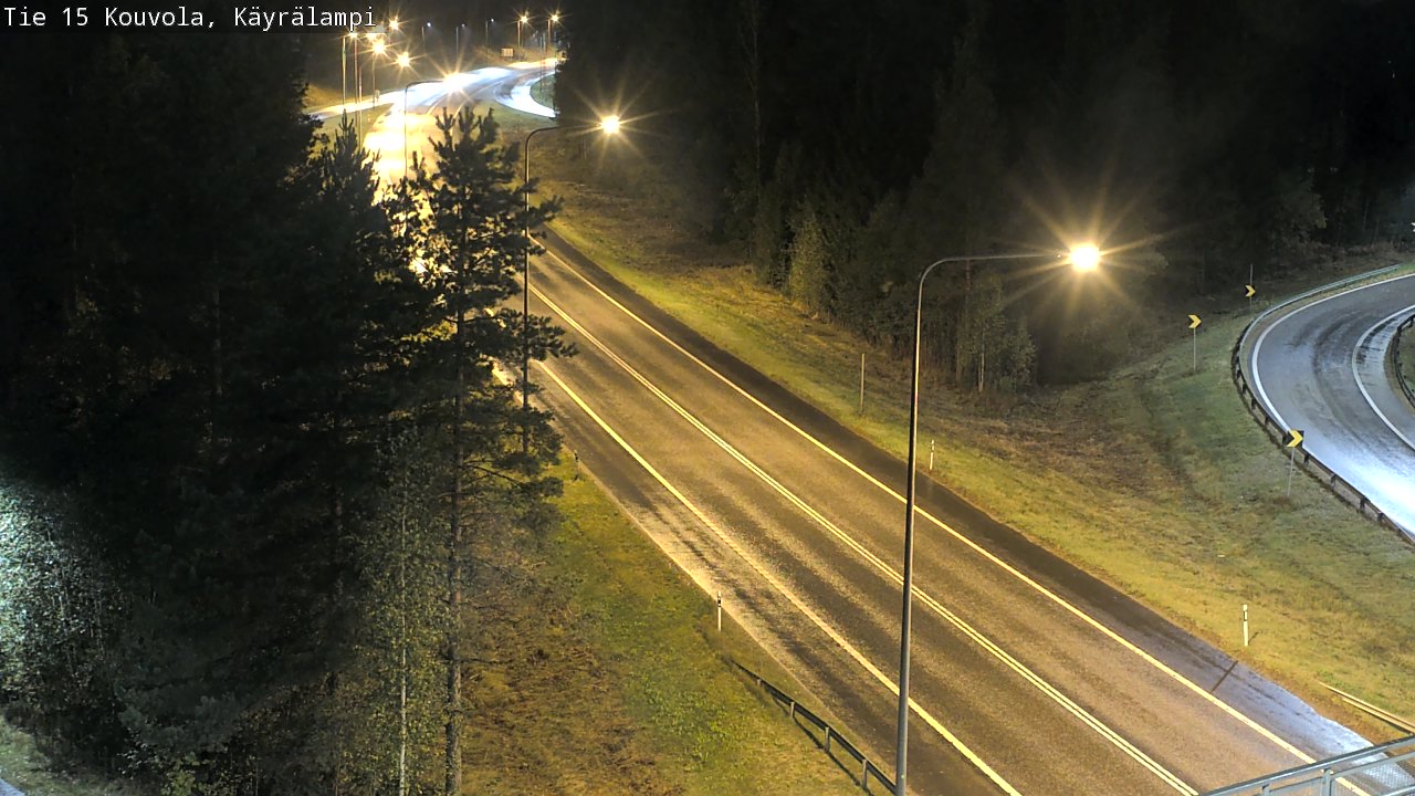 Weather Camera Image Road 15 Kouvola, Käyrälampi, Kouvola, Kymenlaakso