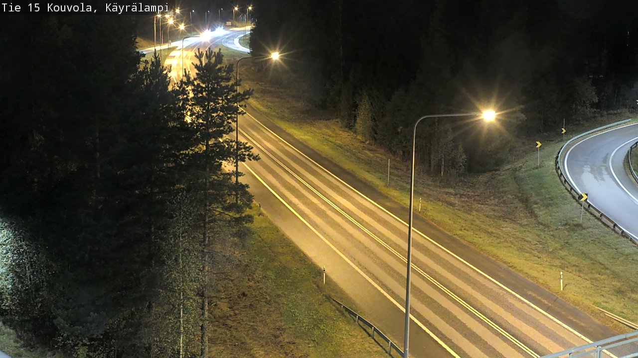 Weather Camera Image Road 15 Kouvola, Käyrälampi, Kouvola, Kymenlaakso