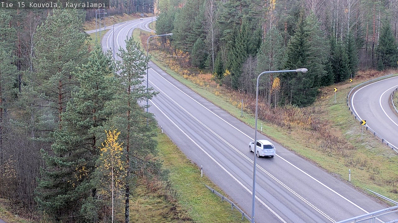 Kelikamerat Kuva Tie 15 Kouvola, Käyrälampi, Kouvola, Kymenlaakso