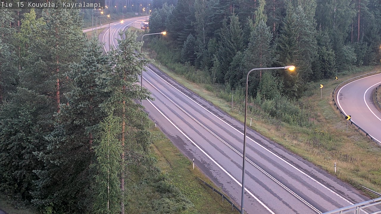 Kelikamerat Kuva Tie 15 Kouvola, Käyrälampi, Kouvola, Kymenlaakso