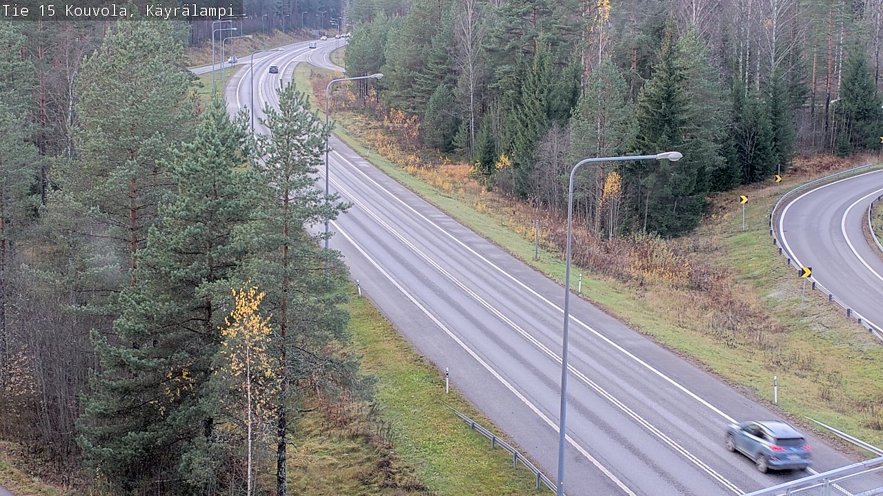 Kelikamerat Kuva Tie 15 Kouvola, Käyrälampi, Kouvola, Kymenlaakso