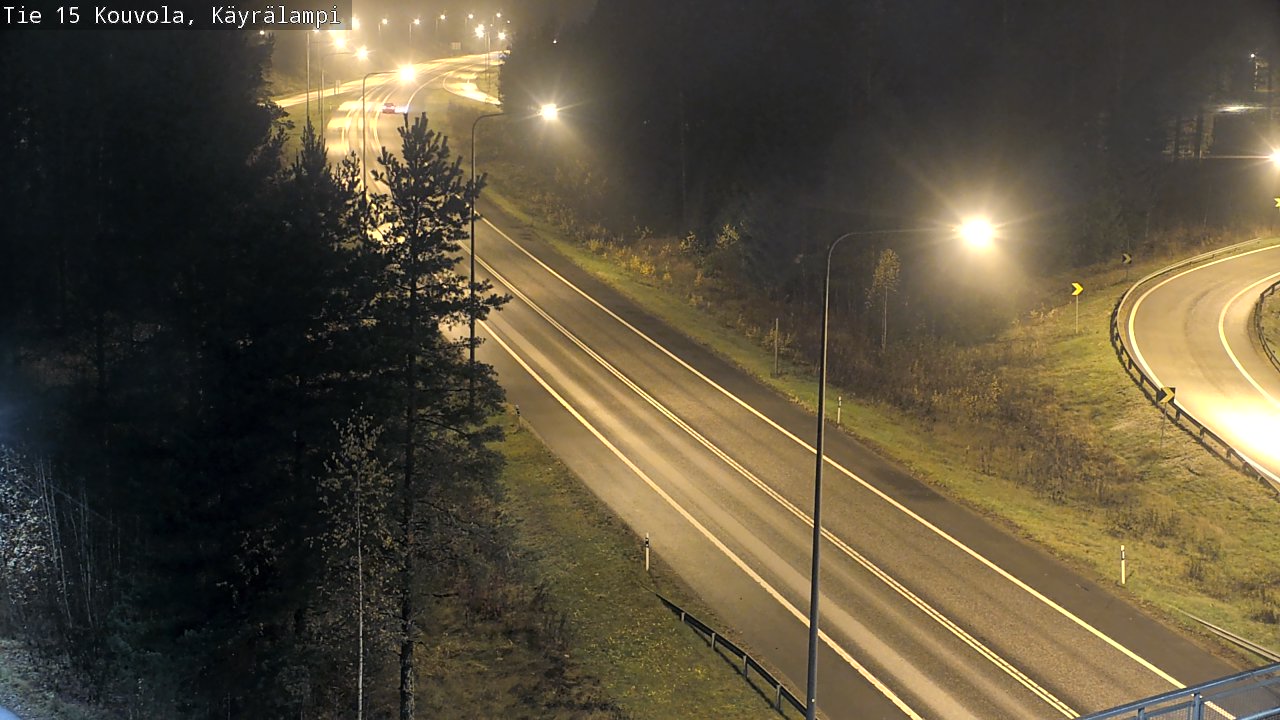 Kelikamerat Kuva Tie 15 Kouvola, Käyrälampi, Kouvola, Kymenlaakso