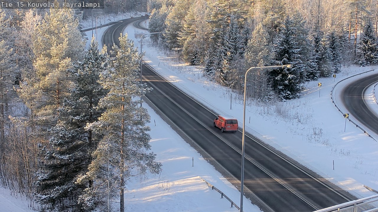Kelikamerat Kuva Tie 15 Kouvola, Käyrälampi, Kouvola, Kymenlaakso