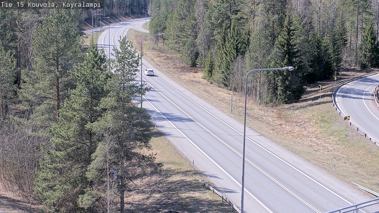 Kelikamerat Kuva Tie 15 Kouvola, Käyrälampi, Kouvola, Kymenlaakso