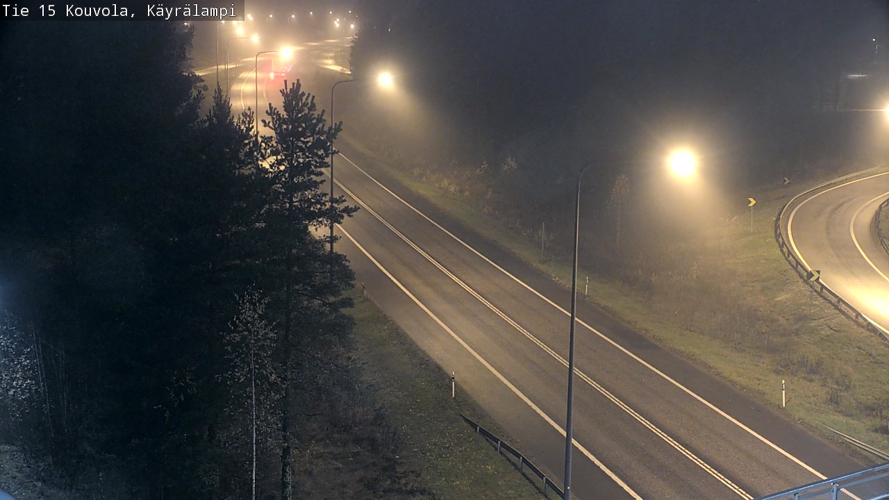 Kelikamerat Kuva Tie 15 Kouvola, Käyrälampi, Kouvola, Kymenlaakso