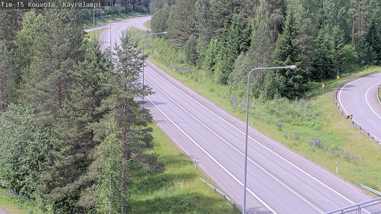 Kelikamerat Kuva Tie 15 Kouvola, Käyrälampi, Kouvola, Kymenlaakso