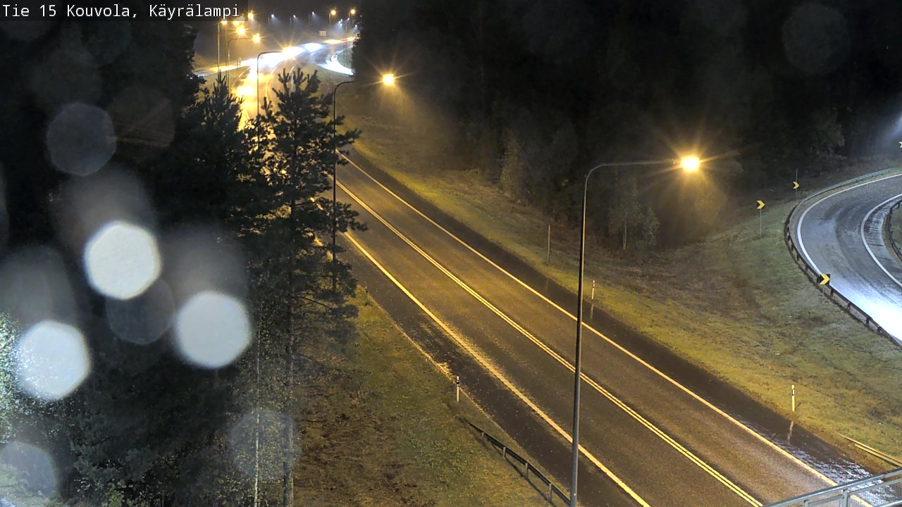 Weather Camera Image Road 15 Kouvola, Käyrälampi, Kouvola, Kymenlaakso