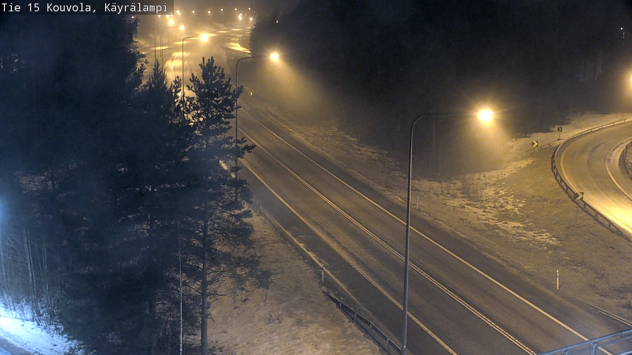 Kelikamerat Kuva Tie 15 Kouvola, Käyrälampi, Kouvola, Kymenlaakso