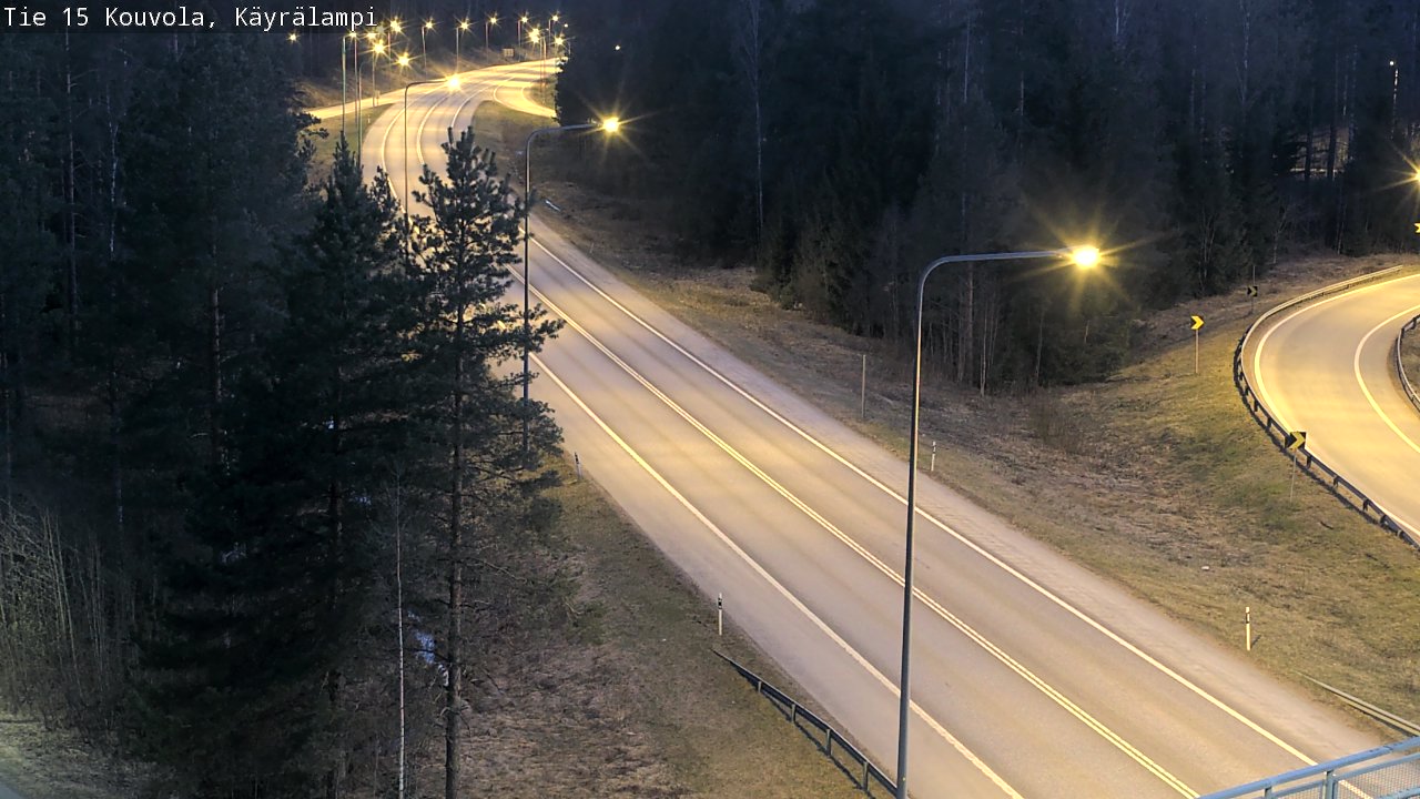 Kelikamerat Kuva Tie 15 Kouvola, Käyrälampi, Kouvola, Kymenlaakso
