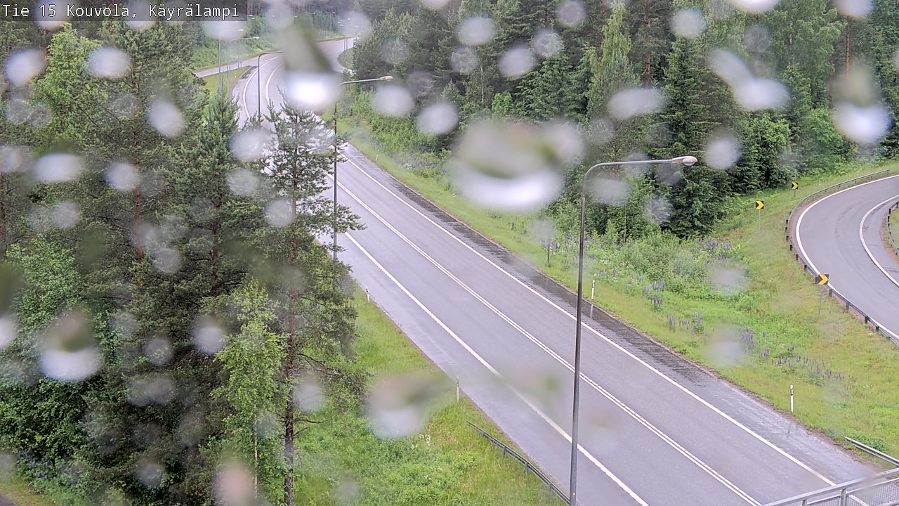 Kelikamerat Kuva Tie 15 Kouvola, Käyrälampi, Kouvola, Kymenlaakso