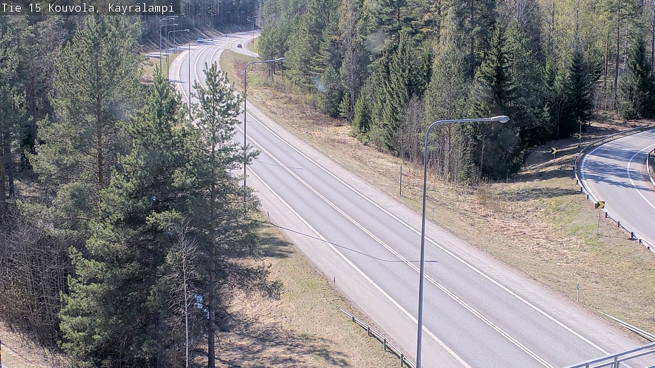 Kelikamerat Kuva Tie 15 Kouvola, Käyrälampi, Kouvola, Kymenlaakso