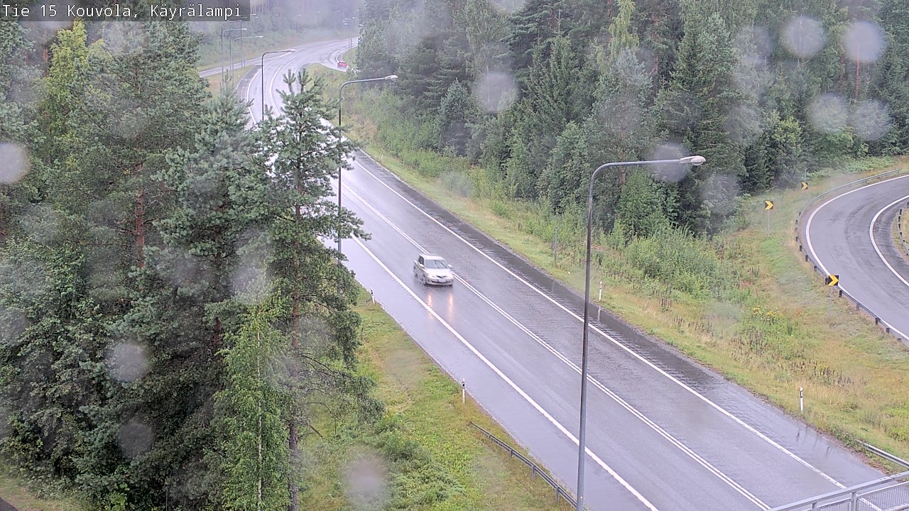 Kelikamerat Kuva Tie 15 Kouvola, Käyrälampi, Kouvola, Kymenlaakso