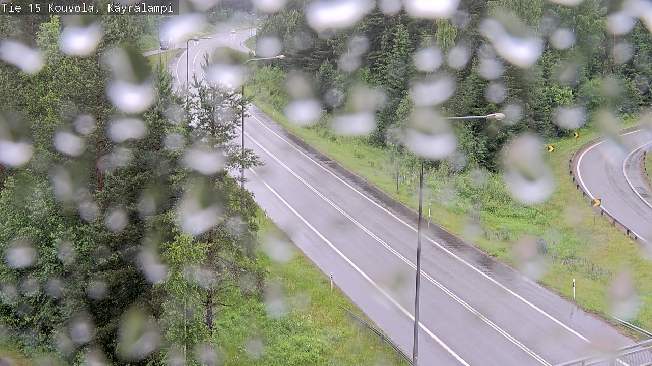 Weather Camera Image Väg 15 Kouvola, Käyrälampi, Kouvola, Kymenlaakso
