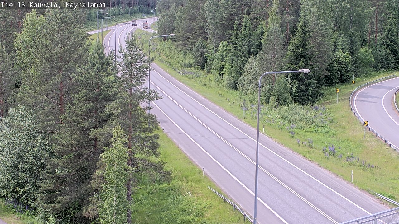 Kelikamerat Kuva Tie 15 Kouvola, Käyrälampi, Kouvola, Kymenlaakso