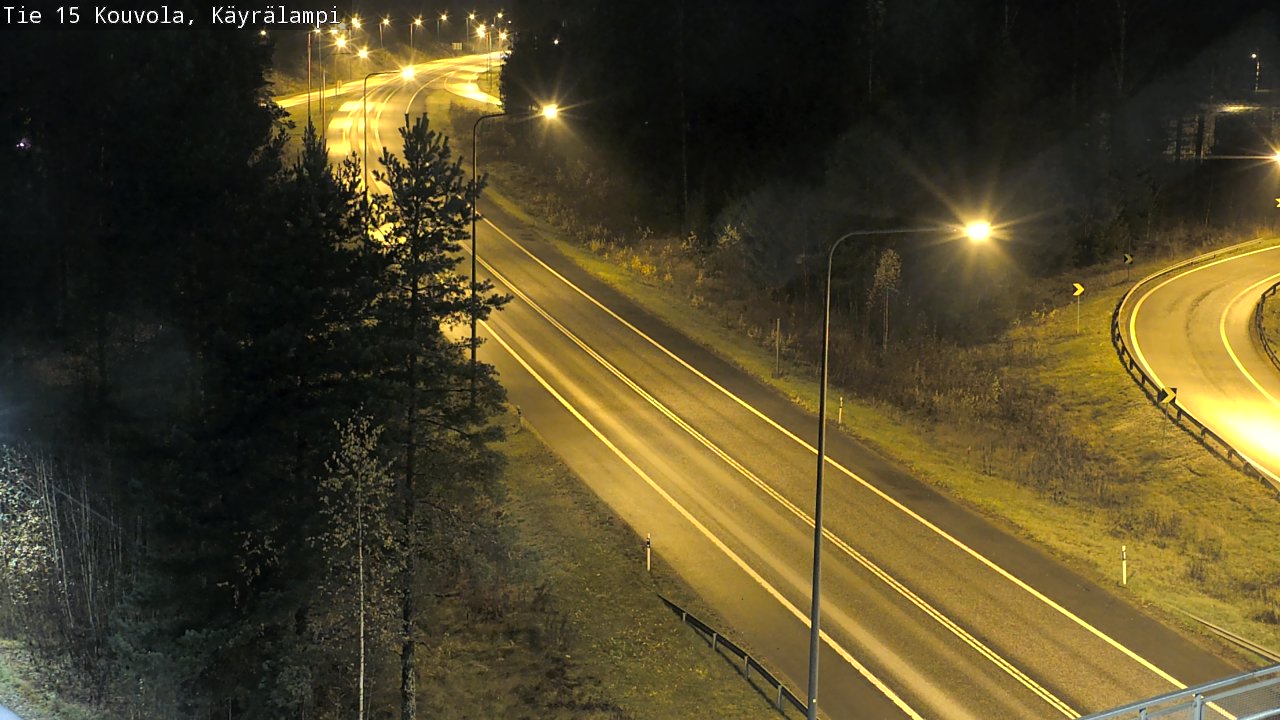 Kelikamerat Kuva Tie 15 Kouvola, Käyrälampi, Kouvola, Kymenlaakso