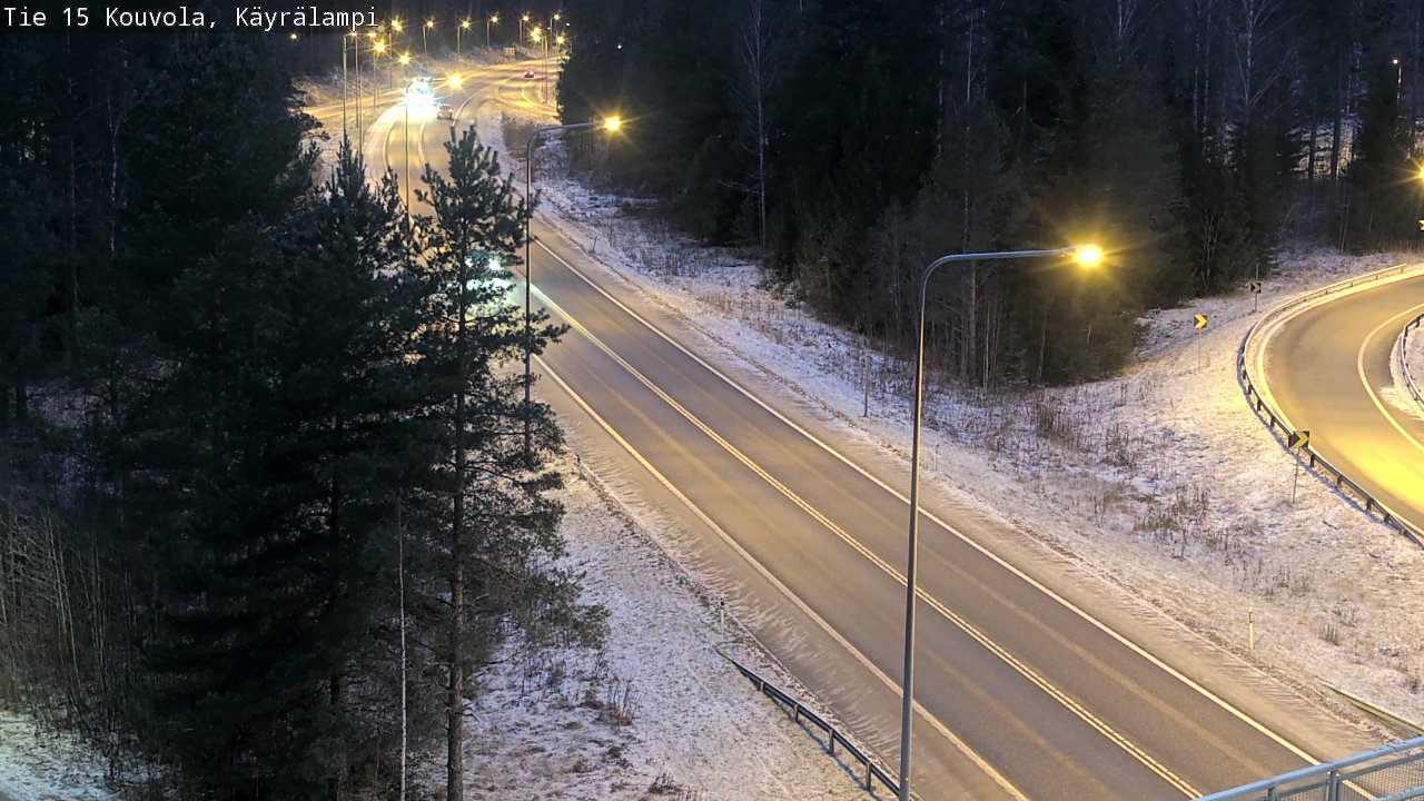 Kelikamerat Kuva Tie 15 Kouvola, Käyrälampi, Kouvola, Kymenlaakso