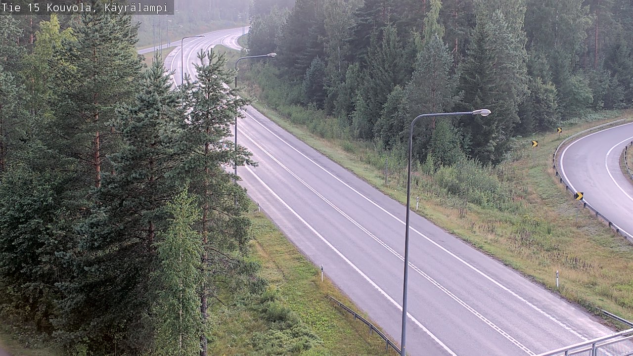 Kelikamerat Kuva Tie 15 Kouvola, Käyrälampi, Kouvola, Kymenlaakso