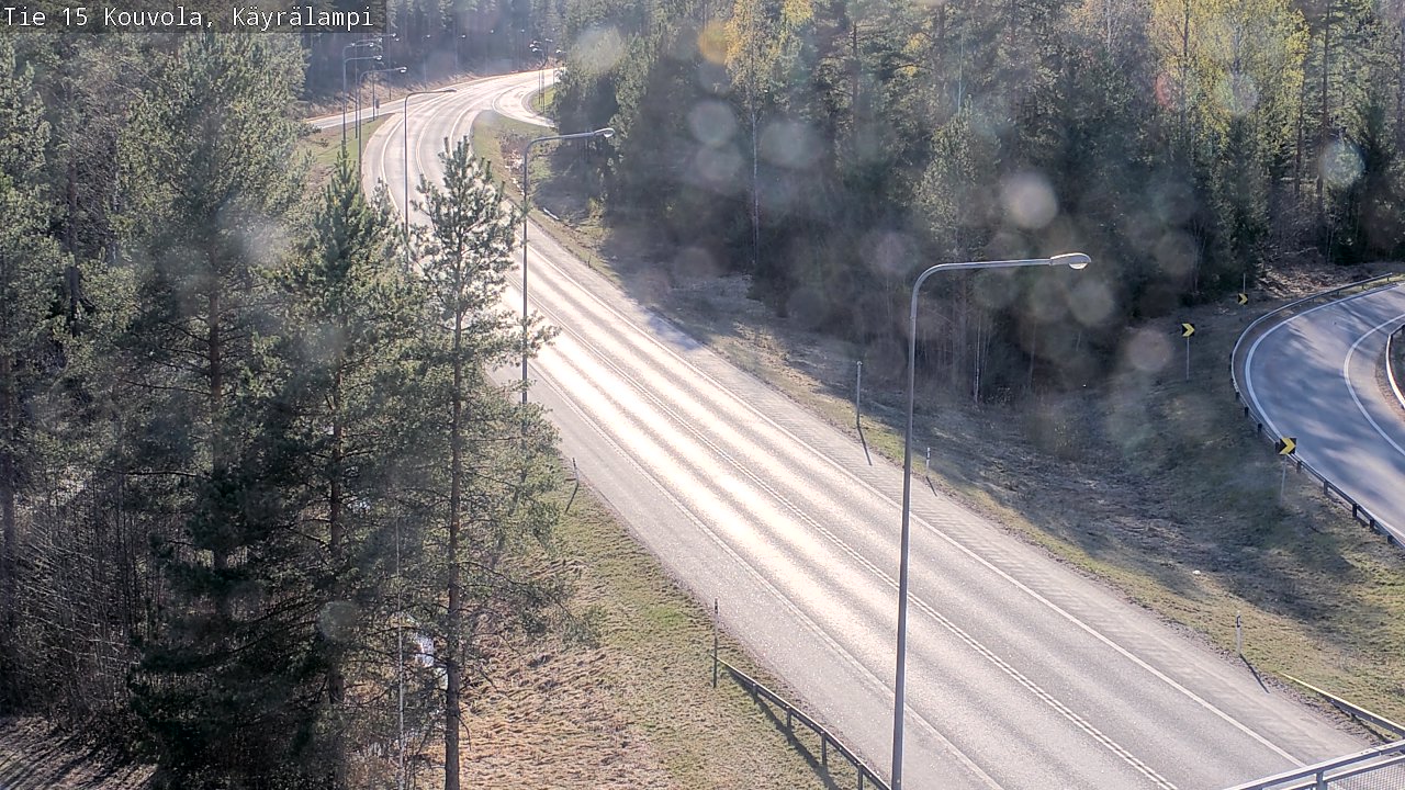 Kelikamerat Kuva Tie 15 Kouvola, Käyrälampi, Kouvola, Kymenlaakso