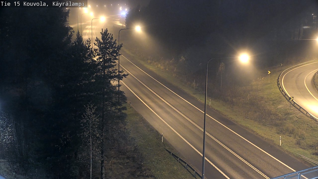 Kelikamerat Kuva Tie 15 Kouvola, Käyrälampi, Kouvola, Kymenlaakso