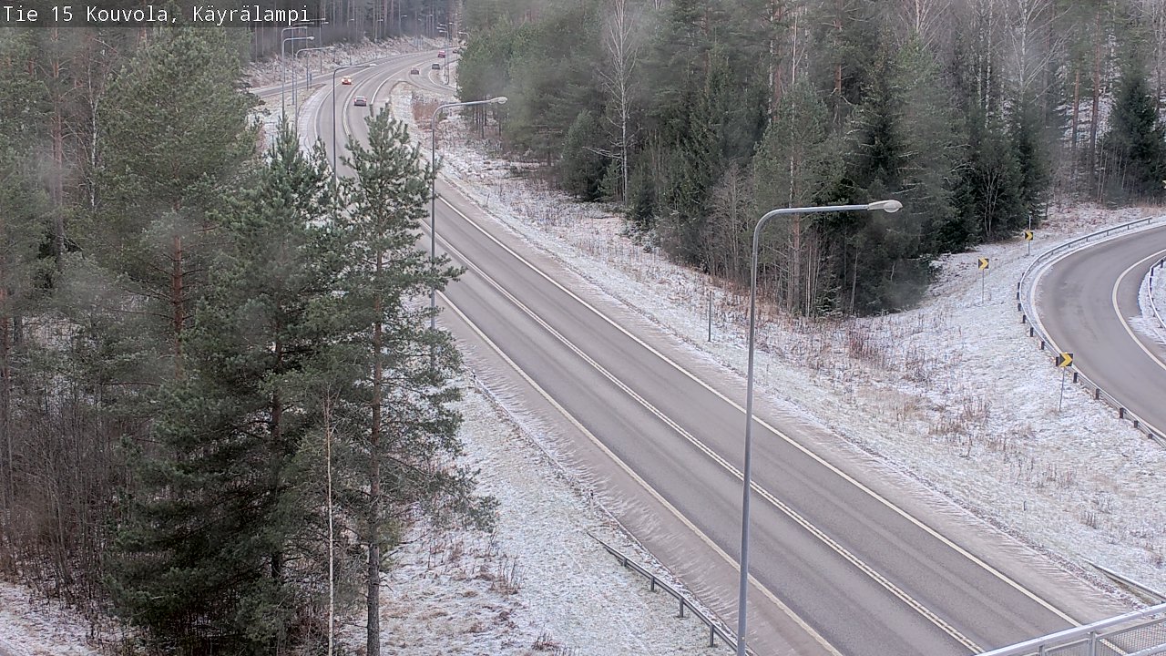 Kelikamerat Kuva Tie 15 Kouvola, Käyrälampi, Kouvola, Kymenlaakso