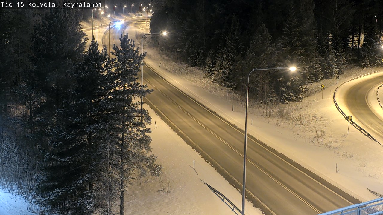 Kelikamerat Kuva Tie 15 Kouvola, Käyrälampi, Kouvola, Kymenlaakso