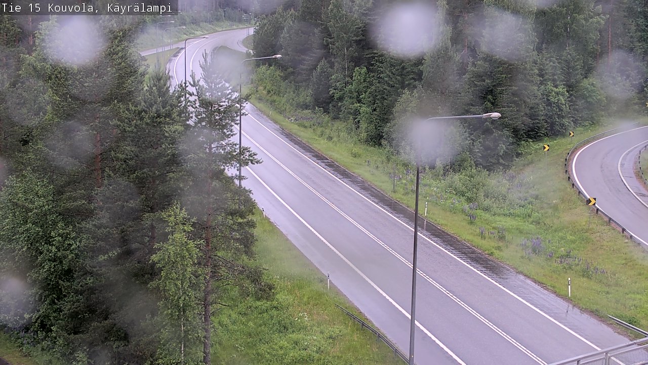 Kelikamerat Kuva Tie 15 Kouvola, Käyrälampi, Kouvola, Kymenlaakso