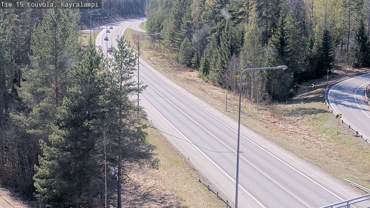 Kelikamerat Kuva Tie 15 Kouvola, Käyrälampi, Kouvola, Kymenlaakso