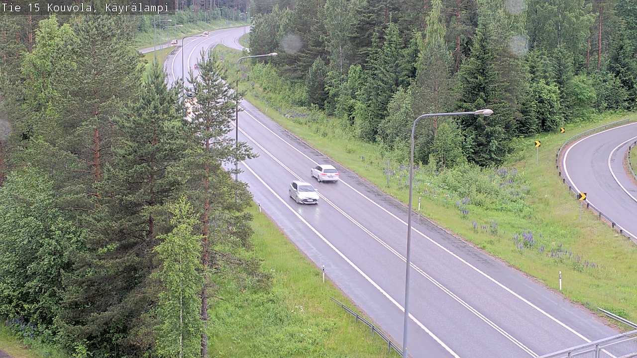 Kelikamerat Kuva Tie 15 Kouvola, Käyrälampi, Kouvola, Kymenlaakso