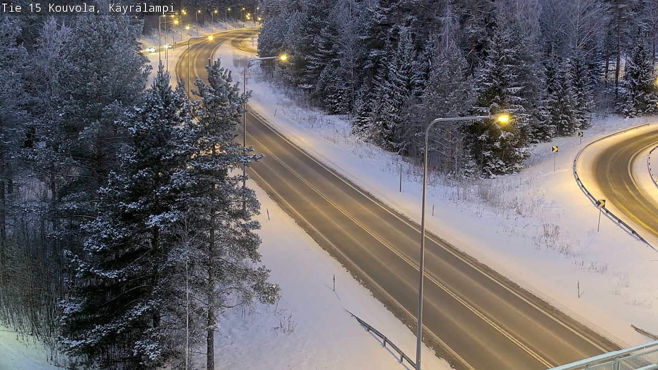 Kelikamerat Kuva Tie 15 Kouvola, Käyrälampi, Kouvola, Kymenlaakso