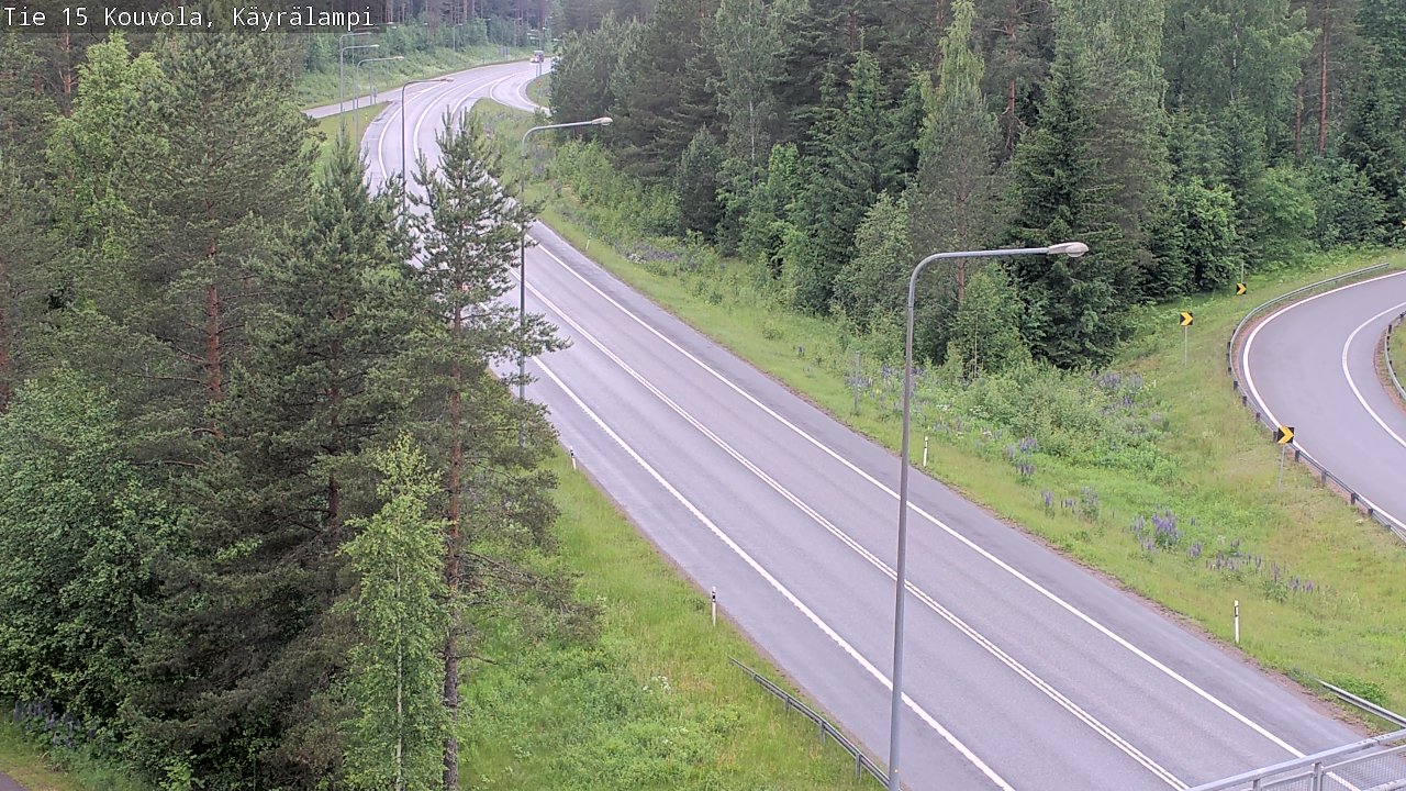 Kelikamerat Kuva Tie 15 Kouvola, Käyrälampi, Kouvola, Kymenlaakso