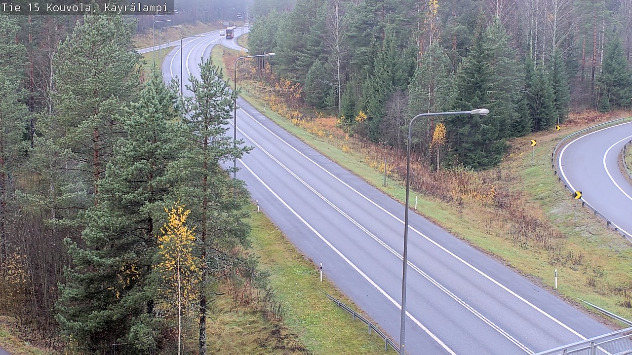 Kelikamerat Kuva Tie 15 Kouvola, Käyrälampi, Kouvola, Kymenlaakso