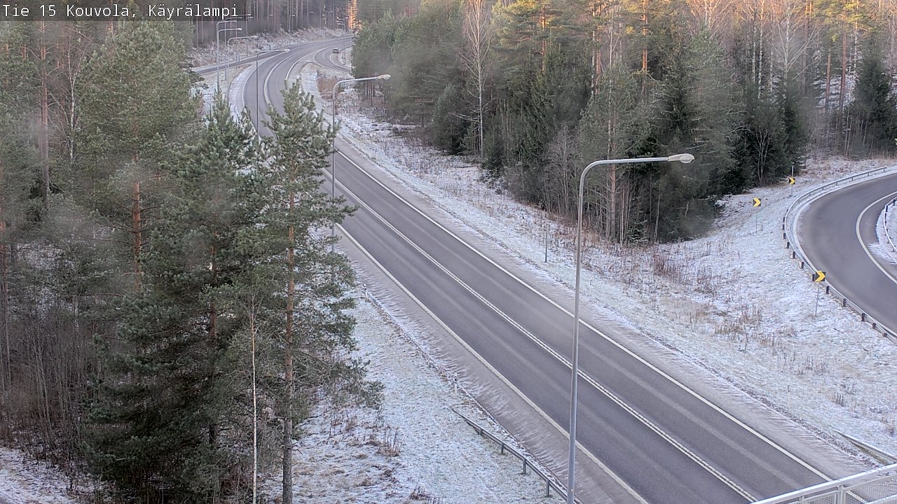 Kelikamerat Kuva Tie 15 Kouvola, Käyrälampi, Kouvola, Kymenlaakso